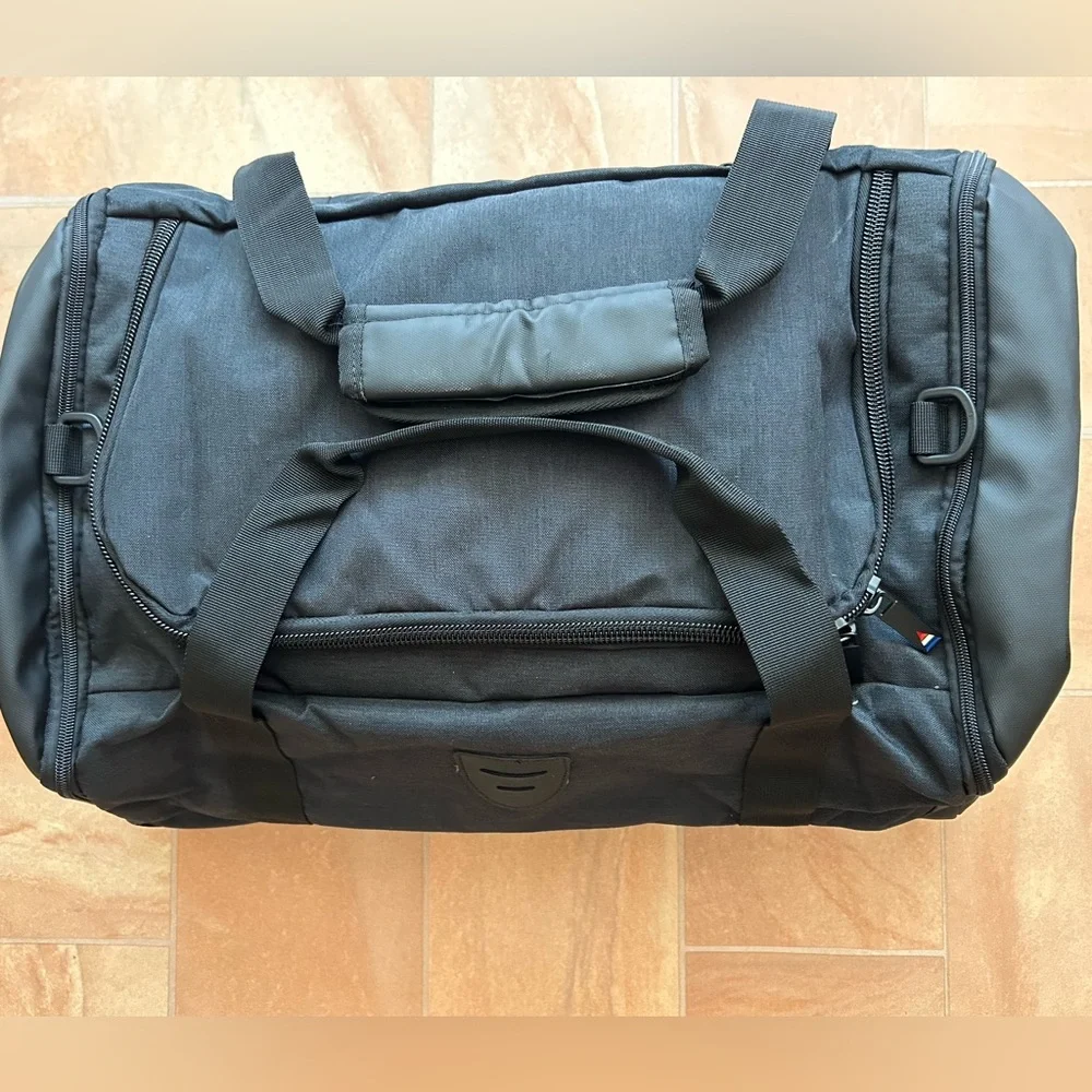 NWT Cico Rider Men's Black Basic Multipurpose Travel Gym Duffel Bag Backpack